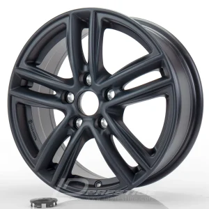 BROCK RC27 6x15 5x100 ET38 CB57 Noir Mat