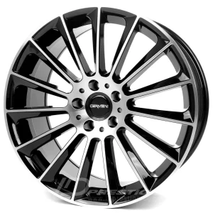 CARMANI CA 17 FRITZ 8x18 5x114.3 ET40 CB72 Noir Poli