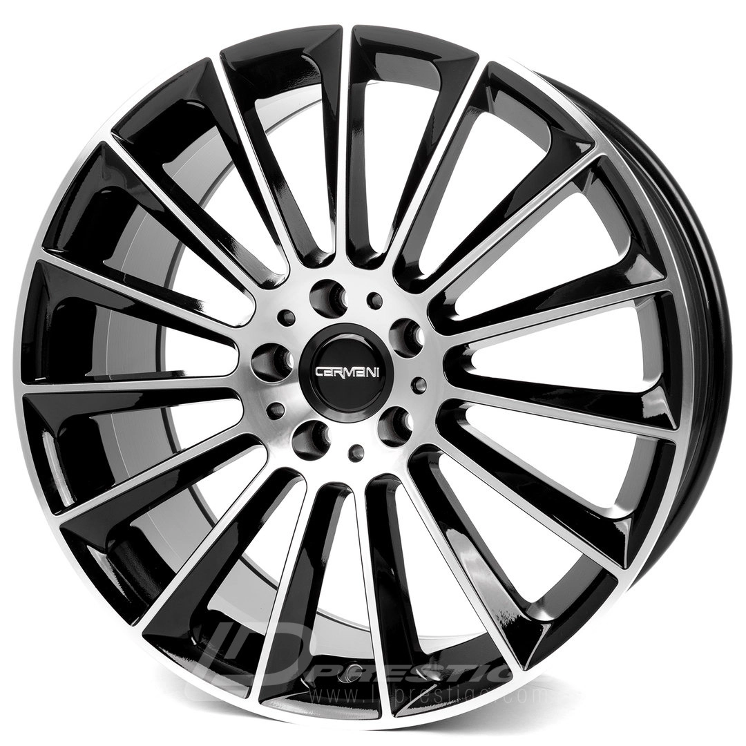 CARMANI CA 17 FRITZ 8x18 5x114.3 ET40 CB72 Noir Poli