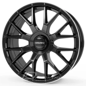 CARMANI CA 19 HUGO 8x19 5x112 ET43 CB66 Noir Lip Poli