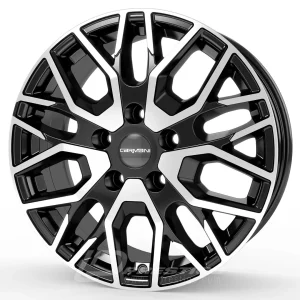 CARMANI CA 20 LUDWIG HIGH LOAD 7.5x18 5x114.3 ET40 CB72 Noir Poli