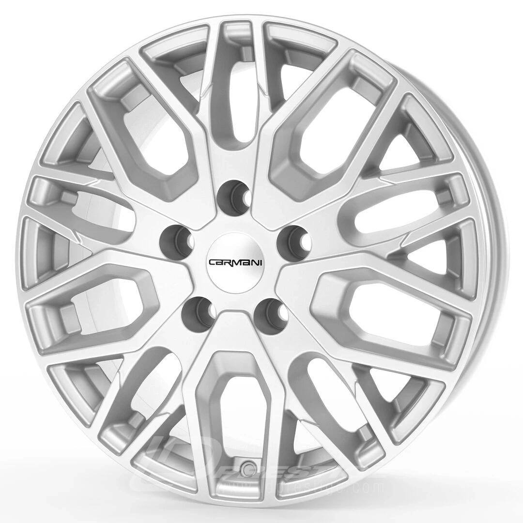 CARMANI CA 20 LUDWIG HIGH LOAD 7.5x18 5x114.3 ET40 CB72 Noir Poli – Image 3