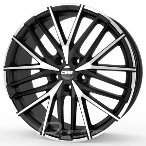 CMS C36 8x18 5x112 ET30 CB66 Noir Mat Poli