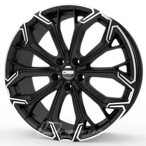 CMS C37 8x18 5x112 ET46 CB66 Noir Mat Poli