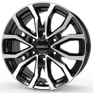 DEZENT KC 6.5x16 6x139.7 ET55 CB93 Noir Poli