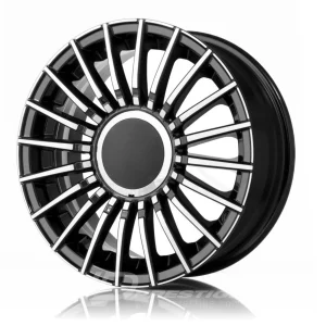 ELITE WHEELS EW25 CINQUE 6x15 4x98 ET35 CB58 Noir Poli