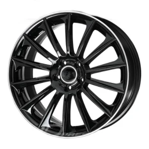 ELITE WHEELS WILD BEAUTY 7.5x17 5x112 ET35 CB66 Noir Lip Poli