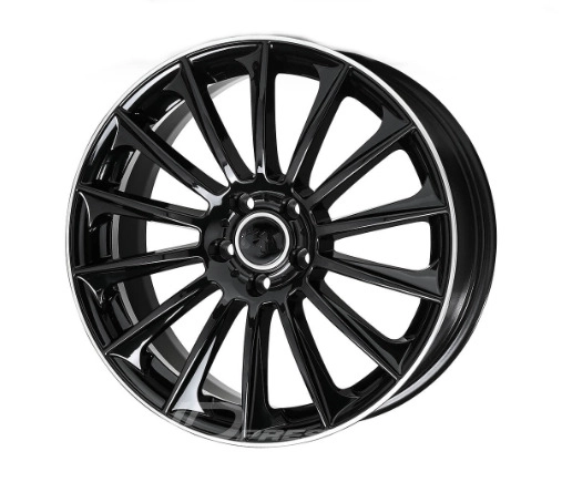 ELITE WHEELS WILD BEAUTY 7.5x17 5x112 ET35 CB66 Noir Lip Poli