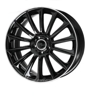 ELITE WHEELS WILDBEAUTY 7.5x17 5x112 ET45 CB66 Noir Lip Poli