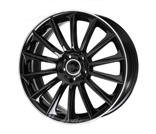 ELITE WHEELS WILDBEAUTY 7.5x17 5x112 ET45 CB66 Noir Lip Poli