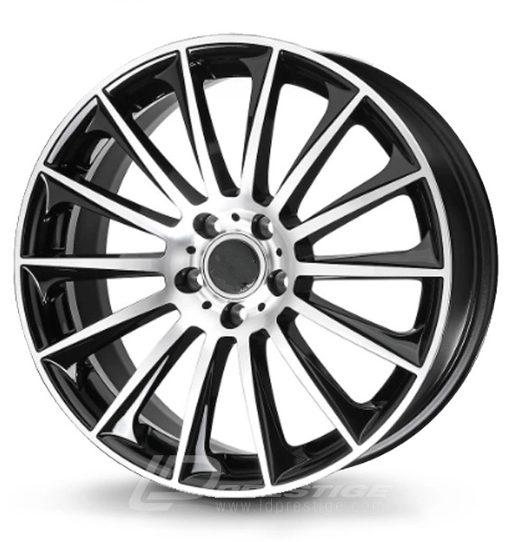 ELITE WHEELS WILDBEAUTY 7.5x17 5x112 ET45 CB66 Noir Lip Poli – Image 2