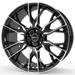 GMP FENDER 8x19 5x112 ET30 CB66 Noir Poli
