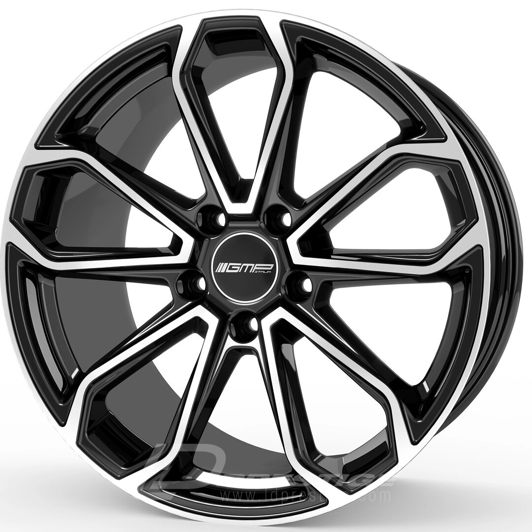 GMP FURIOSA 11x20 5x130 ET52 CB71 Noir Poli