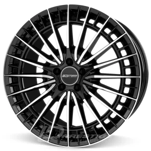 GMP QSTAR 7.5x18 5x112 ET45 CB66 Noir Poli