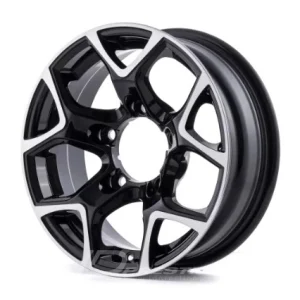 GMP SJ15 5.5x15 5x139.7 ET5 CB10.8 Noir Poli