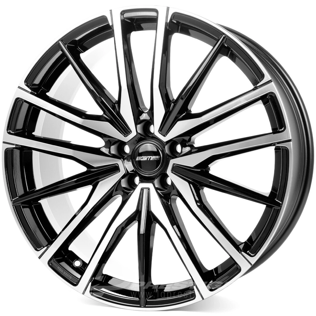 GMP SPARTA 9x20 5x112 ET35 CB66 Noir Poli