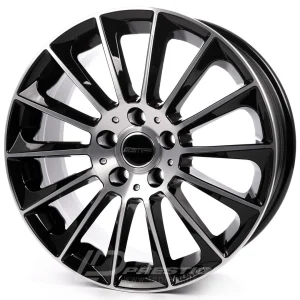 GMP STELLAR 7.5x17 5x112 ET45 CB66 Noir Poli