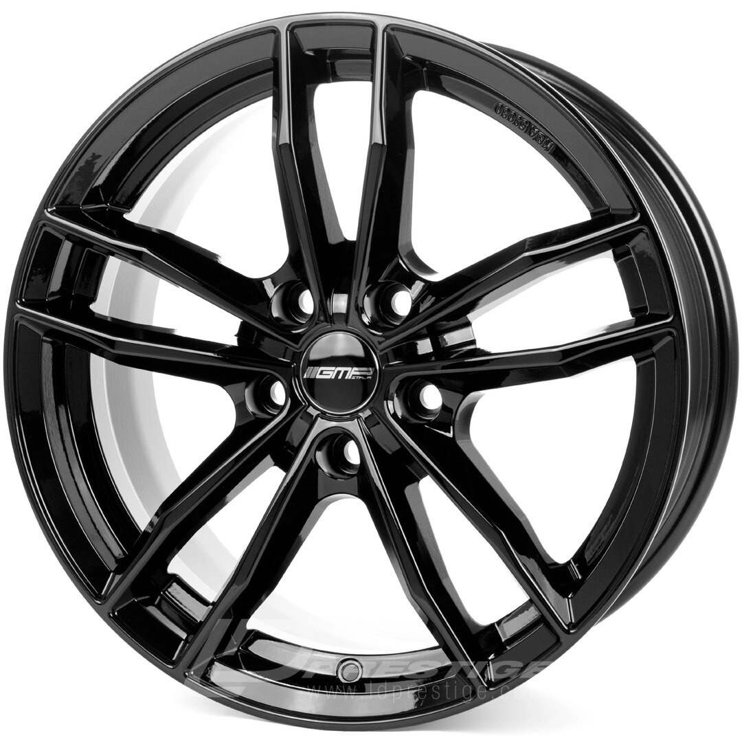 GMP SWAN 7.5x17 5x108 ET38 CB63 Noir Poli – Image 2