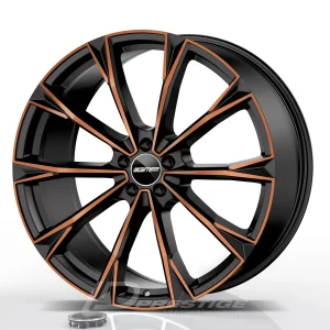 GMP TOTALE 8x19 5x112 ET43 CB66 Bronze Noir Mat