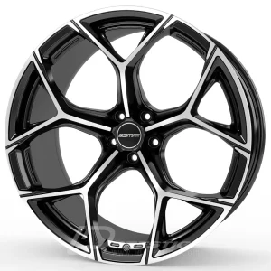 GMP ULTRIVITY 7.5x18 5x100 ET46 CB57 Noir Poli