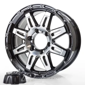 INTER-ACTION GRABBER 8x17 6x139 ET25 CB11 Noir Poli