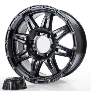 INTER-ACTION GRABBER 8x17 6x139 ET25 CB11 Noir Mat