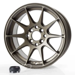 JAPAN RACING JR11 7x15 4x100/4x108 ET30 CB67 Bronze Mat