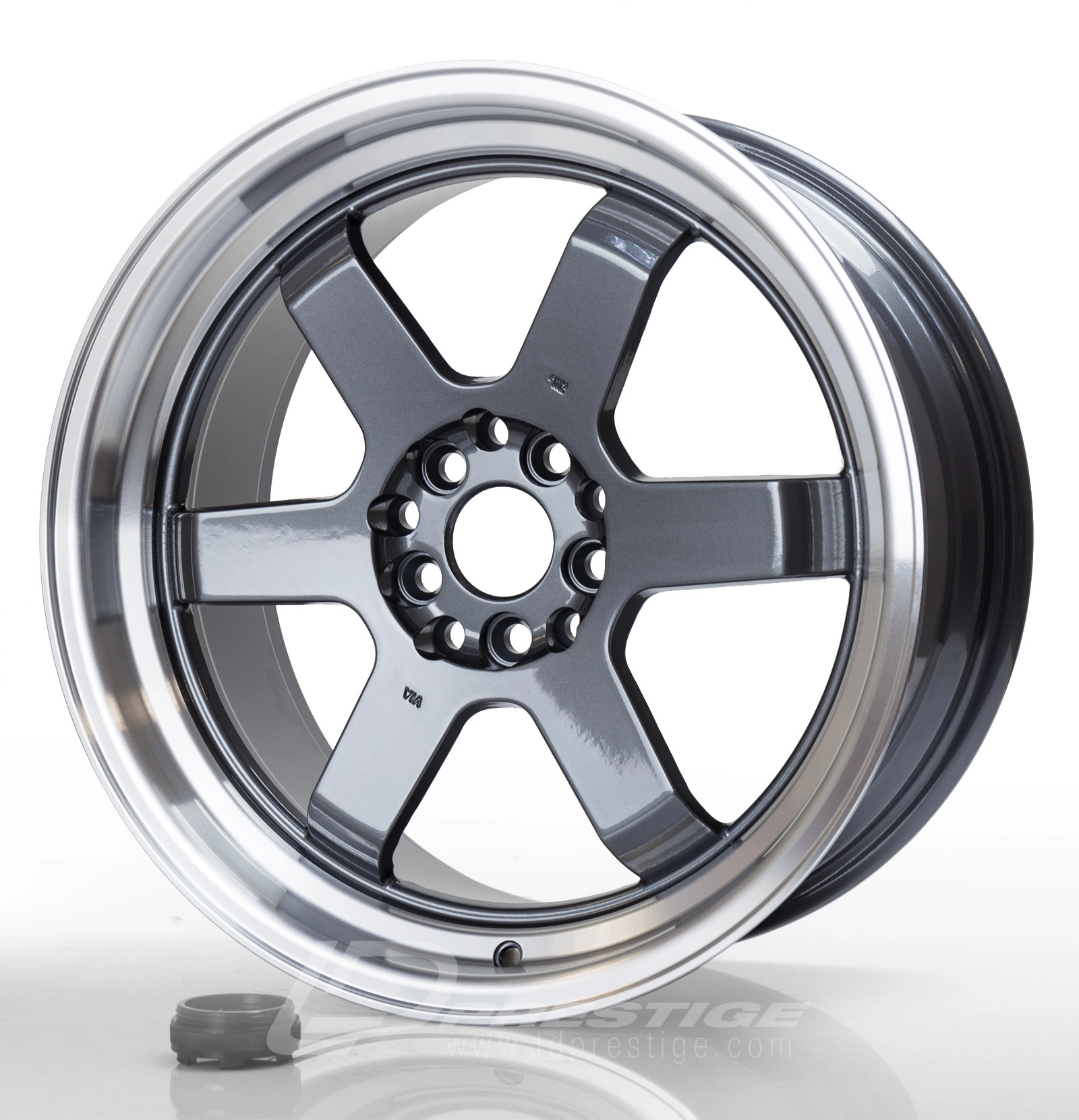 JAPAN RACING JR12 7.5x15 4x100/4x114.3 ET26 CB73 Whi – Image 5