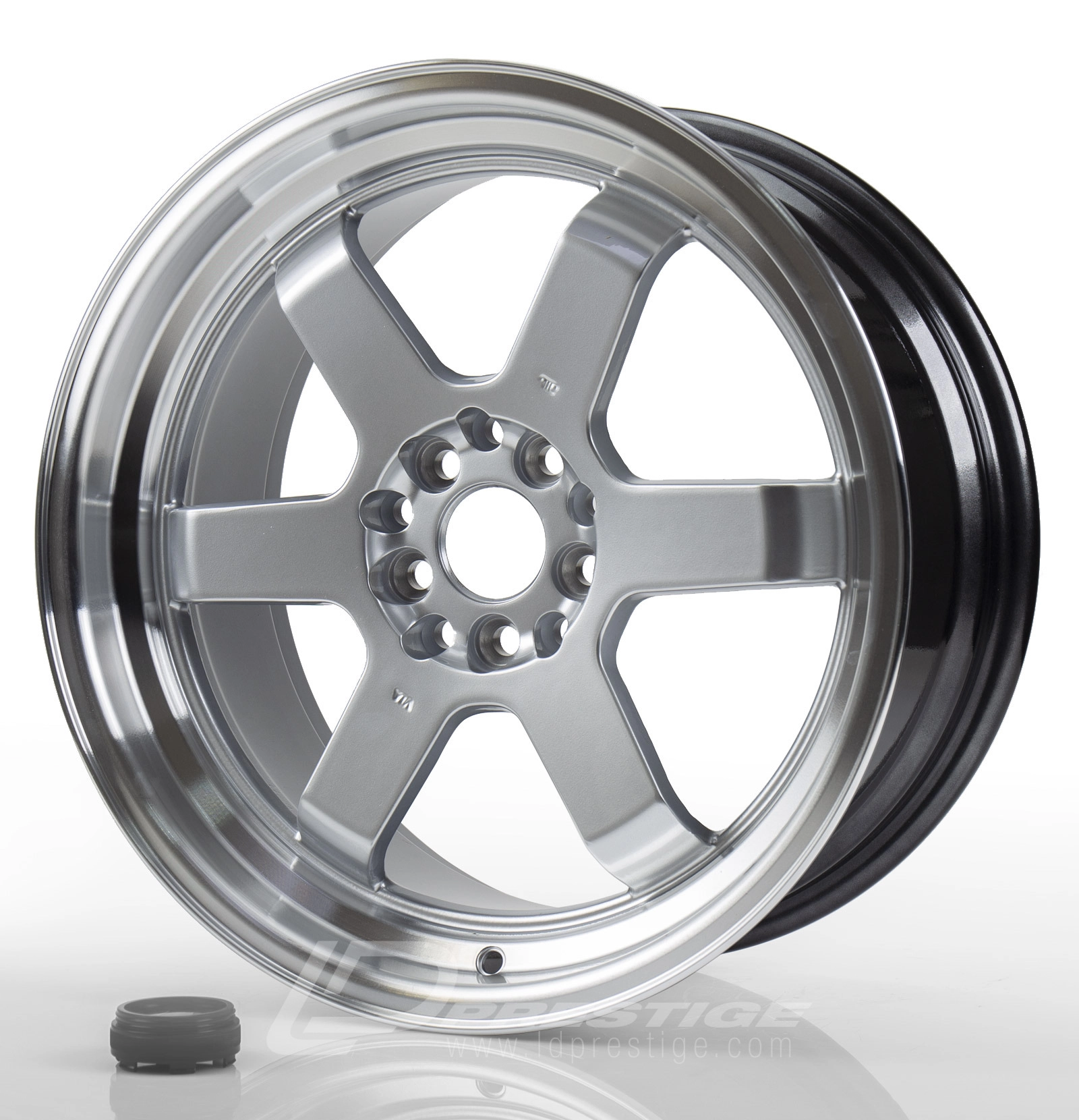 JAPAN RACING JR12 7.5x15 4x100/4x114.3 ET26 CB73 Whi – Image 2