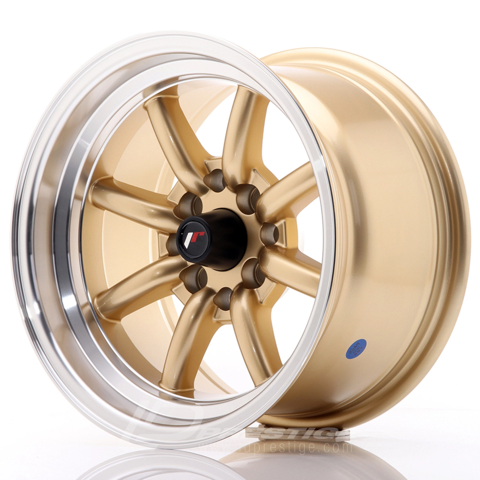 JAPAN RACING JR19 8x14 4x100/4x114.3 ET13 CB73 Noir Mat – Image 3