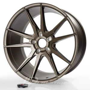 JAPAN RACING JR21 7x17 BLANK/2x0 ET40 CB67 Bronze Mat