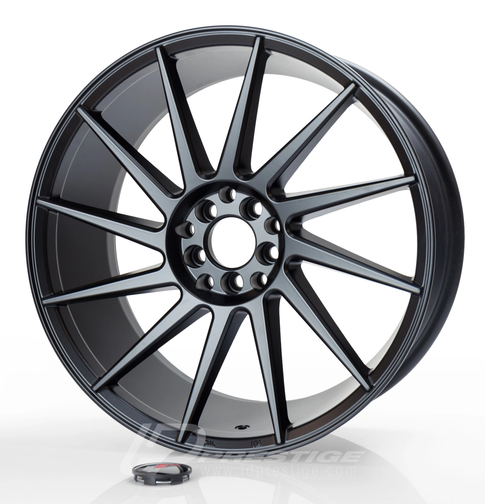JAPAN RACING JR22 7x17 BLANK/2x0 ET40 CB72 Argent Poli – Image 2