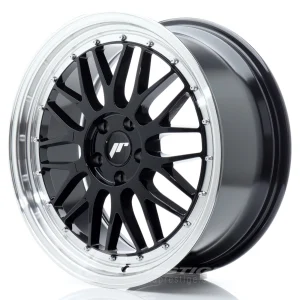 JAPAN RACING JR23 7x16 BLANK/2x0 ET45 CB67 Noir Lip Poli