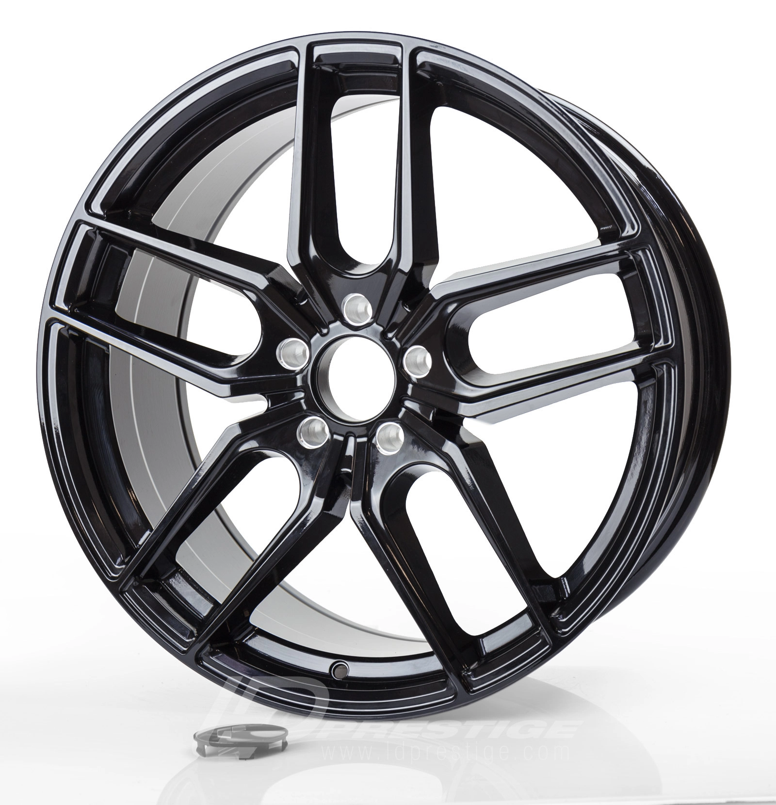 JAPAN RACING JR25 8.5x18 BLANK/2x0 ET40 CB74 Hyper Black – Image 2