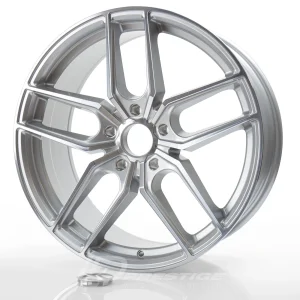 JAPAN RACING JR25 8.5x18 BLANK/2x0 ET40 CB74 Argent Poli
