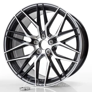 JAPAN RACING JR28 7x15 4x100 ET25 CB67 Noir Poli