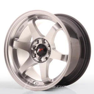 JAPAN RACING JR3 8x15 4x100/4x108 ET25 CB73 Hyper Silver