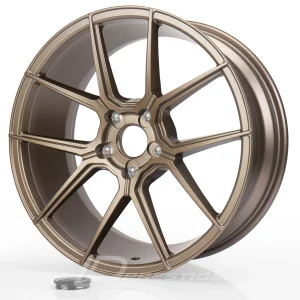 JAPAN RACING JR30 8x17 BLANK/2x0 ET40 CB72 Bronze Mat