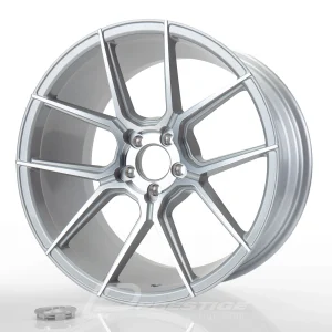 JAPAN RACING JR30 8x17 BLANK/2x0 ET40 CB72 Argent Poli