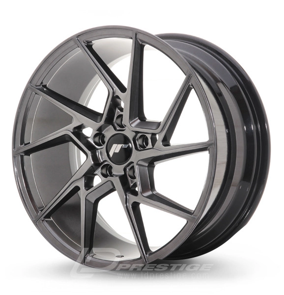 JAPAN RACING JR33 8.5x19 BLANK/2x0 ET45 CB72 Hyper Black