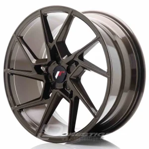 JAPAN RACING JR33 8.5x19 BLANK/2x0 ET45 CB72 Bronze Mat