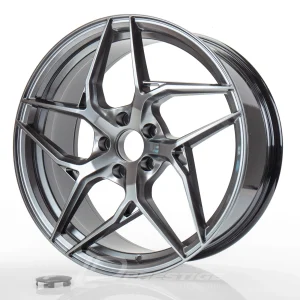 JAPAN RACING JR35 8.5x19 BLANK/2x0 ET45 CB74 Hyper Black