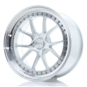 JAPAN RACING JR39 10.5x18 BLANK/1x5 ET22 CB72 Argent Poli
