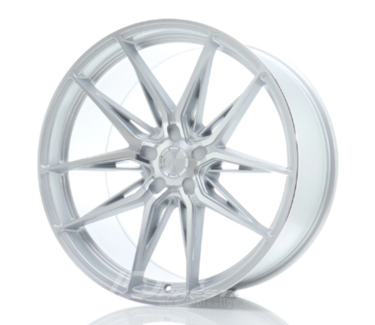 JAPAN RACING JR44 8.5x18 BLANK/2x0 ET48 CB72 Argent Poli