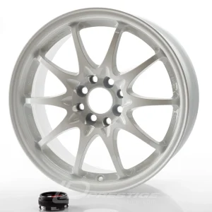 JAPAN RACING JR5 7x15 4x100 ET35 CB73 Whi