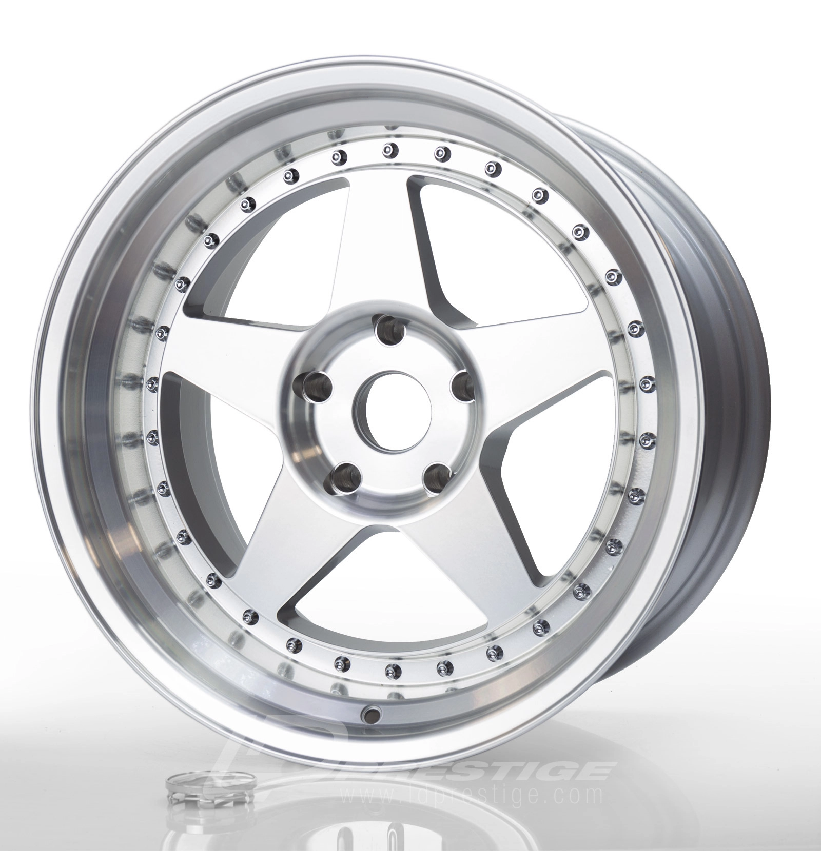JAPAN RACING JR6 7x15 4x100/4x108 ET25 CB67 Or Lip Poli – Image 3