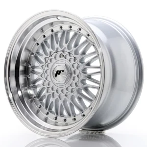 JAPAN RACING JR9 7x15 4x100/4x108 ET20 CB74 Argent Lip Poli