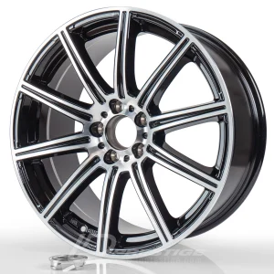 KESKIN KT16 DYNAMIC 8x18 5x112 ET45 CB66 Noir Poli