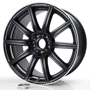 KESKIN KT16 DYNAMIC 8x18 5x112 ET45 CB66 Noir Mat Lip Poli