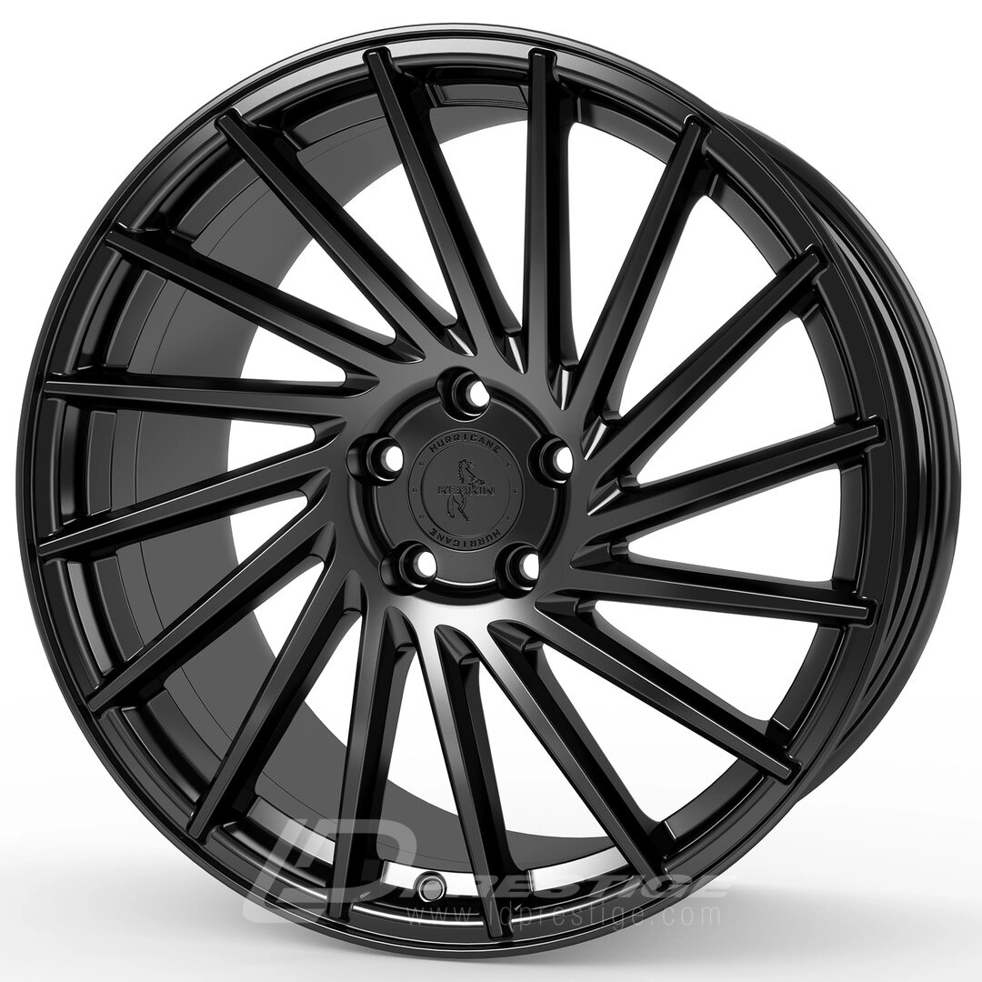 KESKIN KT17 HURRICANE 8x18 5x112 ET45 CB72 Noir Lip Poli – Image 5